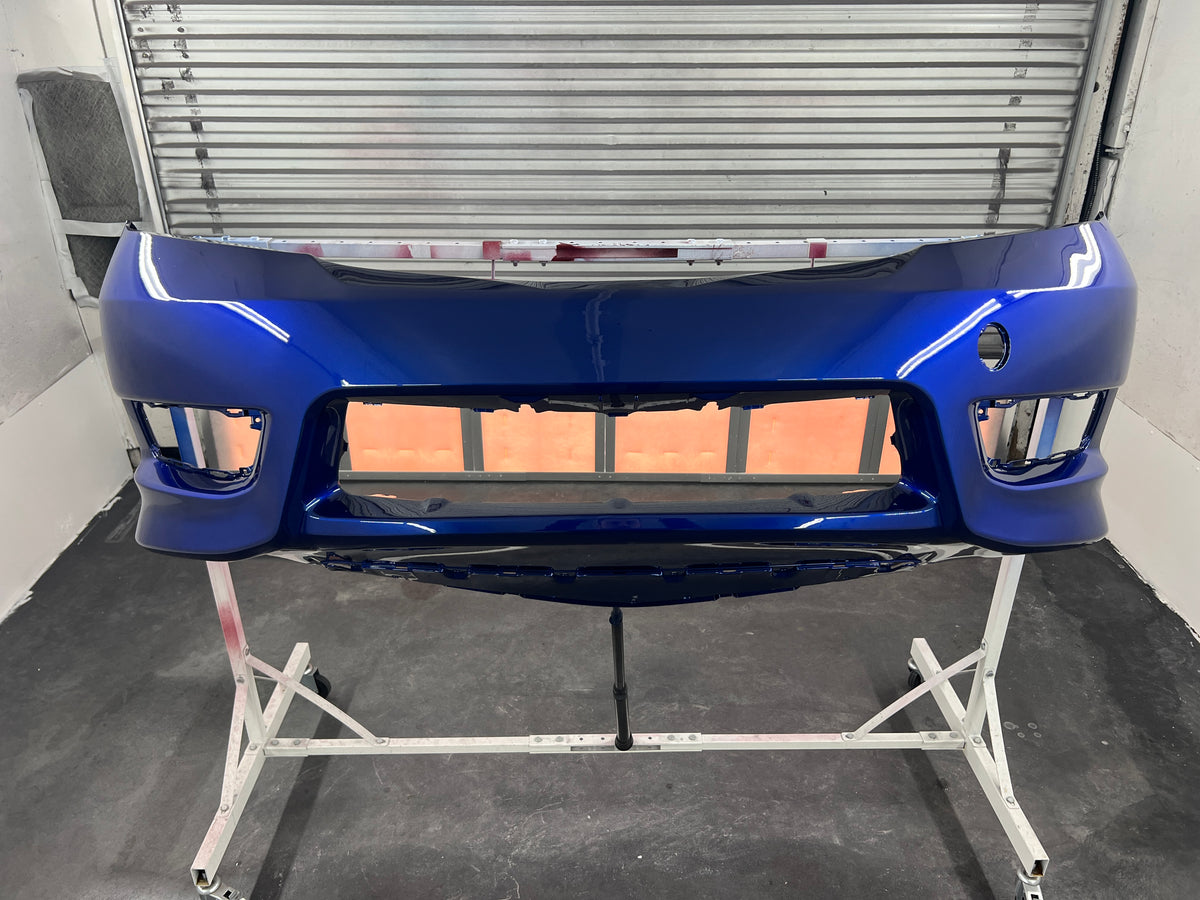 After: new painted bumper